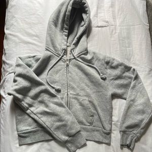 Brandy Melville Crystal Hoodie Sweatshirt